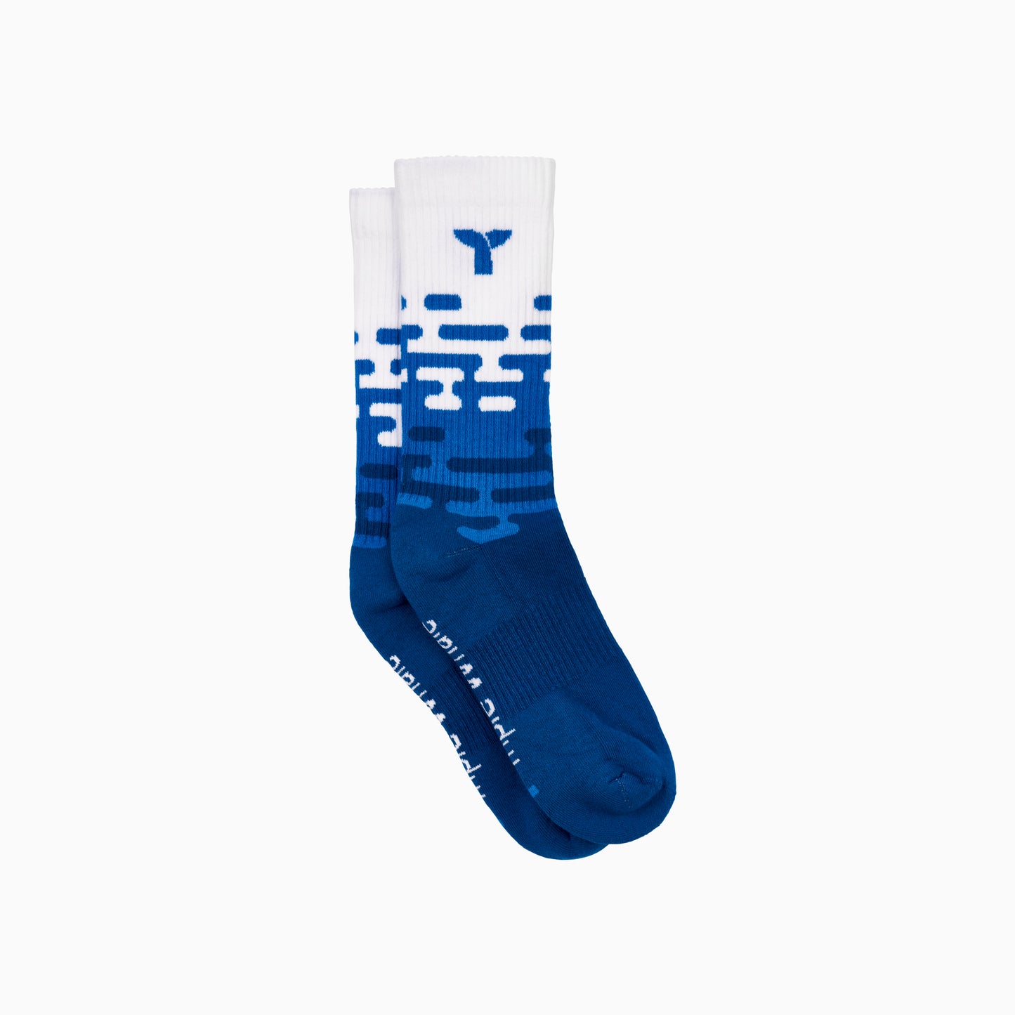 Triple Whale Athletic Cotton Calf Socks